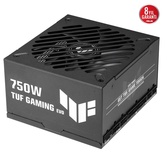 Asus TUF Gaming 750G 750W 80+ Gold Tam Modüler Güç Kaynağı - ATX 3.1, PCIe 5.1, 12V-2x6, 8 Yıl Garanti, EVO