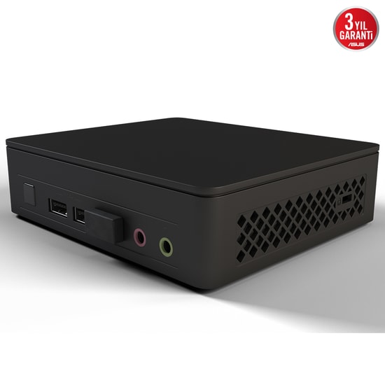 ASUS NUC12WSKV5 Pro Barebone Mini PC (90AB2WSK-MRD120) - Intel i5-1250P, 64GB RAM Desteği, Iris Xe, FreeDOS