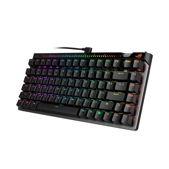 ASUS ROG Falchion Ace 75HE İngilizce Mekanik Oyuncu Klavyesi - Kablolu, Low Profile, PBT, Manyetik Siviç, RGB