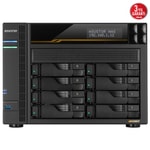 Asustor AS6808T (90IX01T8-BW3S00) AMD V3C14 NAS - 8 Yuvalı, 16GB DDR5 ECC Ram, 2x 10GbE/5GbE, 2x USB 4.0, 4x M.2 Yuvası