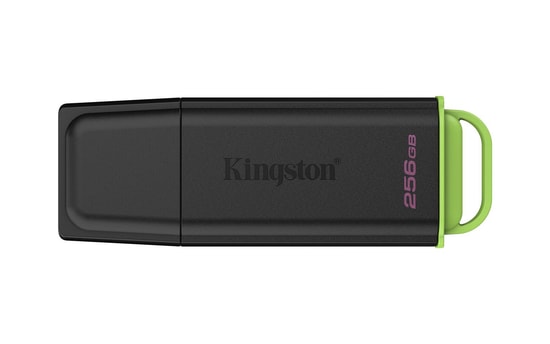 Kingston DataTraveler Exodia G2 256GB USB 3.2 Gen 1 Flash Bellek (DTXG2/256GB) - Siyah/Yeşil, USB Type-A, NAND