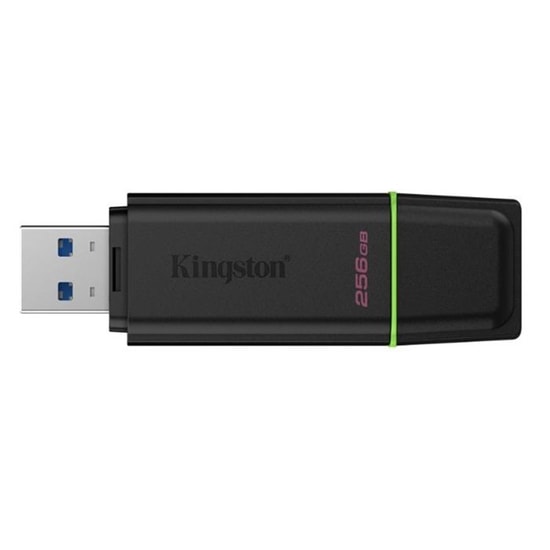 Kingston DataTraveler Exodia G2 256GB USB 3.2 Gen 1 Flash Bellek (DTXG2/256GB) - Siyah/Yeşil, USB Type-A, NAND