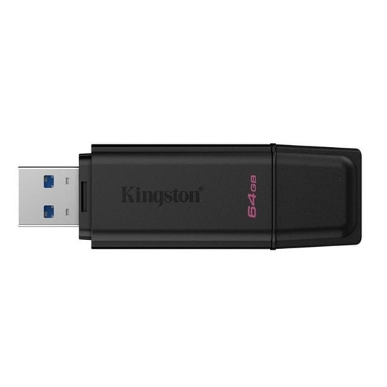 Kingston DataTraveler Exodia G2 64GB USB 3.2 Gen 1 Flash Bellek (DTXG2/64GB) - Siyah, USB Type-A, NAND Bellek