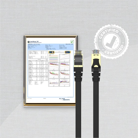 Unitek C1897BK-5M Cat7 Flat Patch Kablo 5 Metre - 10Gbps, 500MHz, SSTP, Saf Bakır İletken, Siyah Ethernet Ağ Kablosu