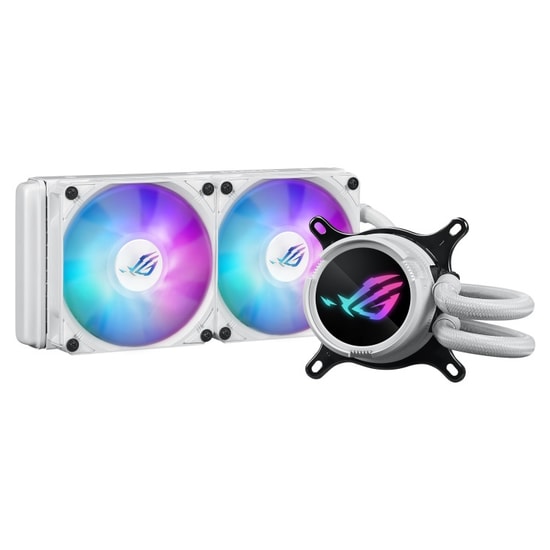 Asus ROG STRIX LC III 240 ARGB Beyaz İşlemci Sıvı Soğutucu - 240mm, ARGB, LGA1851/1700/AM5, 6 Yıl Garanti