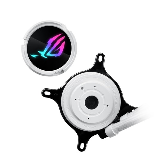 Asus ROG STRIX LC III 240 ARGB Beyaz İşlemci Sıvı Soğutucu - 240mm, ARGB, LGA1851/1700/AM5, 6 Yıl Garanti