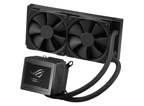 Asus ROG RYUJIN III 240 OLED LCD Sıvı Soğutucu - 240mm Radyatör, 2x120mm Fan, 3.5 inç LCD, ARGB, LGA1851/1700 Uyumlu