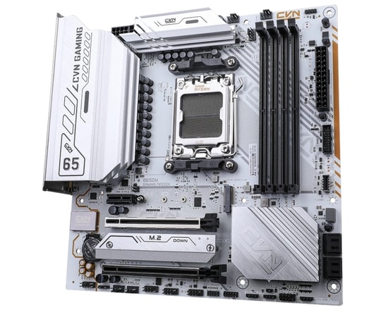 Colorful CVN B650M GAMING FROZEN WIFI 6 V14 DDR5 7600Mhz Anakart - AM5, mATX, 3xM.2, PCIe 5.0, 192GB RAM Destek