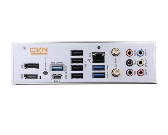 Colorful CVN B650M GAMING FROZEN WIFI 6 V14 DDR5 7600Mhz Anakart - AM5, mATX, 3xM.2, PCIe 5.0, 192GB RAM Destek