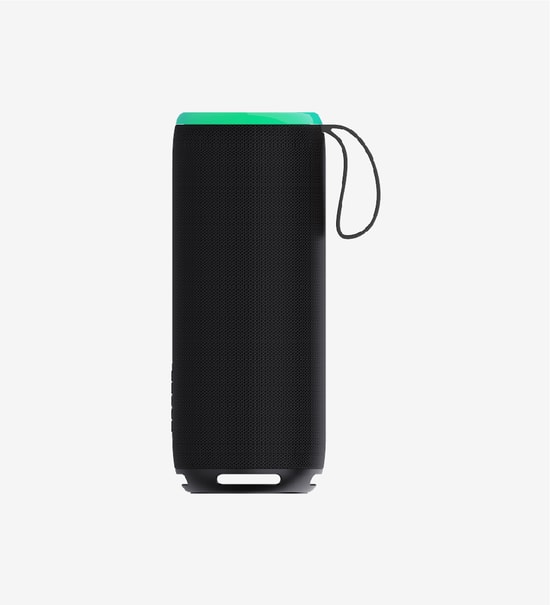 LinkTech LPS-R124 Premium IPX4 Mavi Işıklı Bluetooth Hoparlör - 7.5W Stereo Ses, FM Radyo, RGB, Suya Dayanıklı, 1500mAh