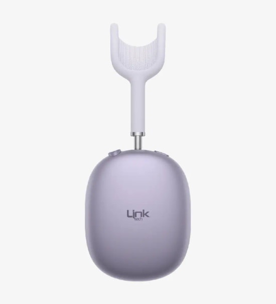 LinkTech LPH-HP10 Kulak Üstü Mor Bluetooth 5.4 Kulaklık - 800mAh Pil, USB-C, MicroSD, AUX, Mikrofonlu, Sesli Asistan