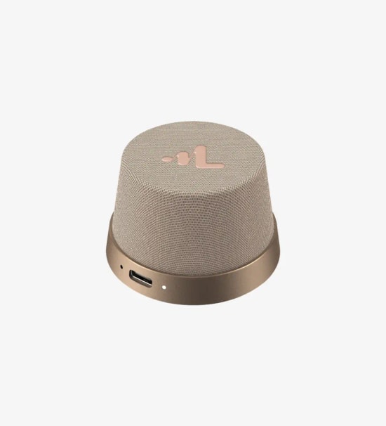 LinkTech BM8 TWS Çöl Rengi Mini Manyetik Bluetooth Hoparlör LPS-BM8 - V5.3, 3W, IPX6 Su Geçirmez, 12 Saat Çalma Süresi