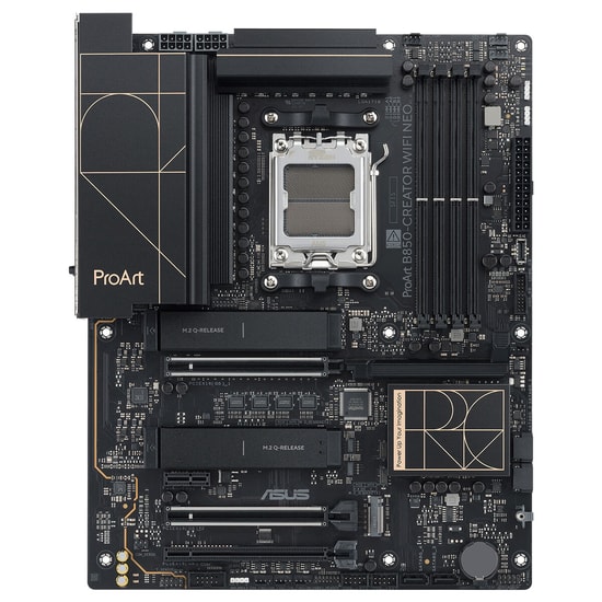Asus ProArt B850-Creator WiFi Neo AM5 DDR5 ATX Anakart - 9000MHz(OC), 3xM.2, PCIe 5.0, Wi-Fi 7, Dual 2.5G LAN