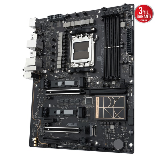 Asus ProArt B850-Creator WiFi Neo AM5 DDR5 ATX Anakart - 9000MHz(OC), 3xM.2, PCIe 5.0, Wi-Fi 7, Dual 2.5G LAN