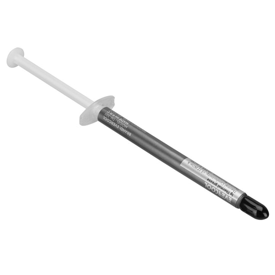 Evercool TM-301 Gümüş Slim Tüp Termal Macun 1gr - 3.17 W/m-K Isı İletkenliği, Gri Renk, Yalıtkan, Şırınga Form