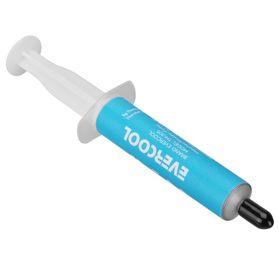 Evercool TM-305 Gümüş 5gr Termal Macun - 3.17 W/m-K Isı İletkenliği, Gri Renk, Yalıtkan Yapı, Şırınga Formda