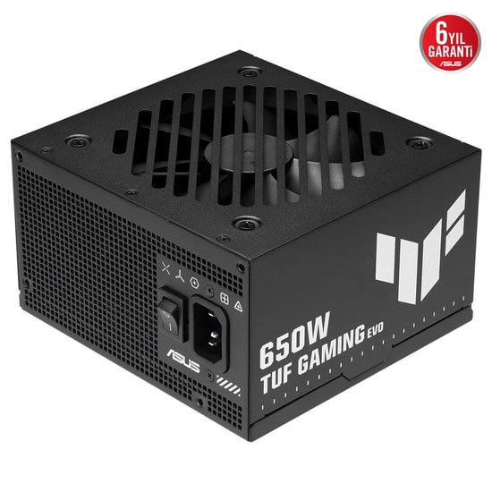Asus TUF Gaming 650B 650W 80 Plus Bronze EVO Güç Kaynağı - ATX 3.1, Full Modüler, Çift Bilyalı Fan, 6 Yıl Garanti