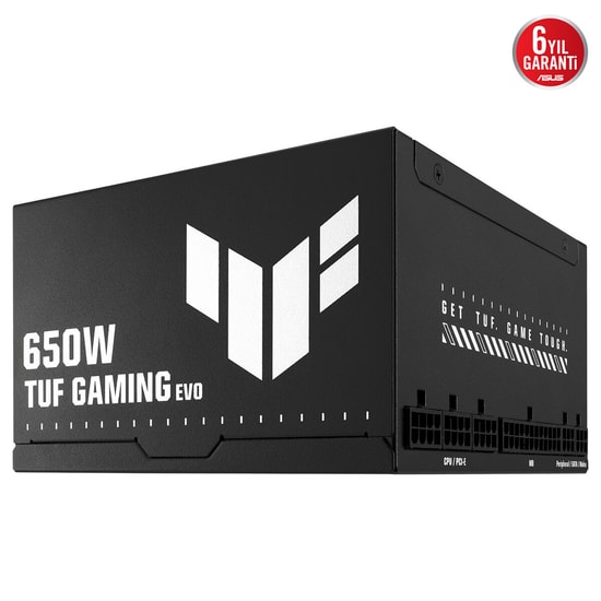Asus TUF Gaming 650B 650W 80 Plus Bronze EVO Güç Kaynağı - ATX 3.1, Full Modüler, Çift Bilyalı Fan, 6 Yıl Garanti