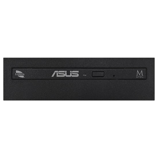 ASUS DRW-08D6MT 8X Siyah Dahili DVD Yazıcı - M-Disc Desteği, 24X CD Yazma Hızı, Kutusuz (Bulk) Optik Sürücü