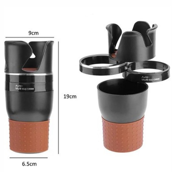 Nettech NT-100294 Araç İçi Askı Aparat Telefon Tutucu (Siyah) - 360 Derece Stand, Dayanıklı Plastik, 24 Ay Garanti