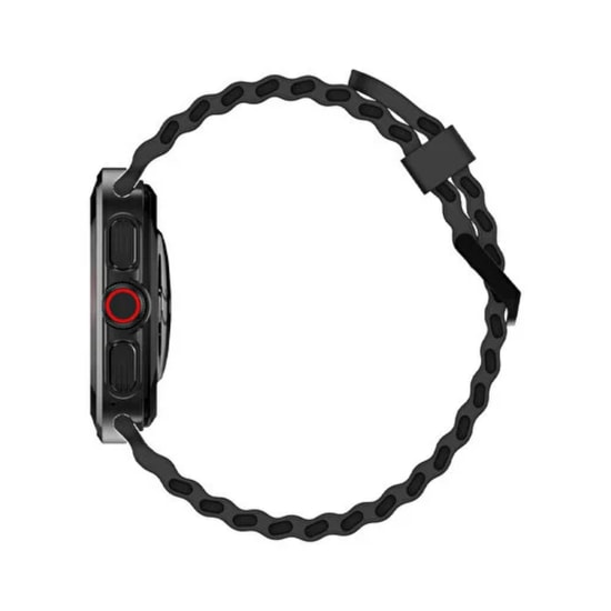 Tecno Watch Neo WN01 Siyah Akıllı Saat (TECNO-WATCH-NEO-WN01) - 900 mAh Pil, Alüminyum Gövde, Uyku Takibi, Adım Sayar
