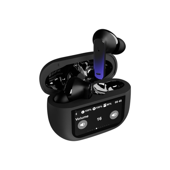 S-Link SL-TWS09 Siyah BT 5.4 TWS Kulak İçi Kulaklık - 4 Mikrofonlu ENC + ANC, Suya Dayanıklı, 10m Çekim Mesafesi