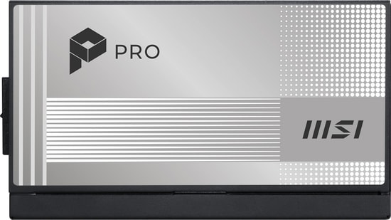 MSI PRO A850PL PCIE5 850W 80+ Platinium Güç Kaynağı - ATX 3.1, PCIe 5.1, Full Modüler, Yüksek Verimli PSU