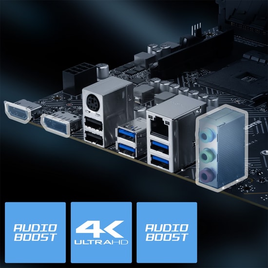 MSI PRO B550M-B Anakart - AMD AM4, DDR4 4600MHz (OC), M.2 NVMe, HDMI, DP, USB 5Gbps, mATX, PCIe 4.0 Destekli