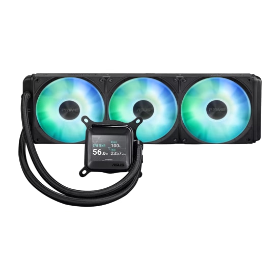 Asus Prime LC 360 ARGB LCD 360mm İşlemci Sıvı Soğutucu (90RC00Z1-B0EAY0) - 3x120mm PWM Fan, Intel ve AMD Uyumlu