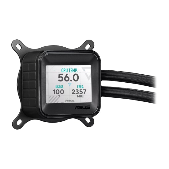 Asus Prime LC 360 ARGB LCD 360mm İşlemci Sıvı Soğutucu (90RC00Z1-B0EAY0) - 3x120mm PWM Fan, Intel ve AMD Uyumlu