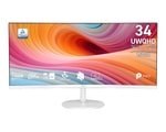 MSI PRO MP341CQ E12 34" UWQHD 120Hz 1ms Curved VA Monitör - 21:9, 1500R, HDMI, DisplayPort, Adaptive-Sync