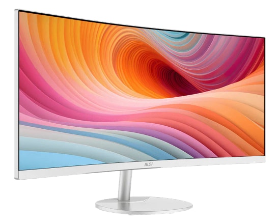 MSI PRO MP341CQ E12 34" UWQHD 120Hz 1ms Curved VA Monitör - 21:9, 1500R, HDMI, DisplayPort, Adaptive-Sync