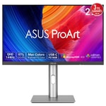 Asus ProArt PA278CGRV 27" 5ms 144Hz 2K QHD IPS Pivot Monitör - HDR400, %95 DCI-P3, USB-C PD 96W, HDMI, DP, Hoparlör