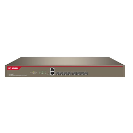 IP-com X5308F L3 Yönetilebilir Switch - 8 Port 10GB SFP+, Cloud Yönetimi, Rackmount Metal Kasa Ağ Anahtarı