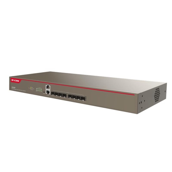 IP-com X5308F L3 Yönetilebilir Switch - 8 Port 10GB SFP+, Cloud Yönetimi, Rackmount Metal Kasa Ağ Anahtarı