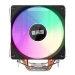 Segotep M140 120mm İşlemci Hava Soğutucu (M140-120MM-AM4-AM5-1200-1700) - FRGB Rainbow LED, Intel ve AMD Uyumlu