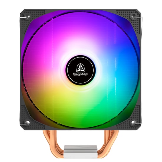 Segotep Frozen Tower T6 Siyah Hava Soğutucu (FROZEN TOWER T6 SIYAH BULK) - 120mm Fan, Intel Uyumlu, LED Işıklı