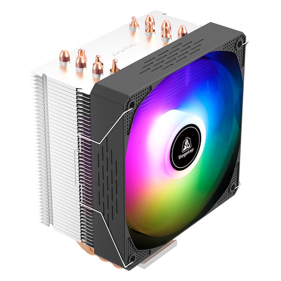 Segotep Frozen Tower T6 Siyah Hava Soğutucu (FROZEN TOWER T6 SIYAH BULK) - 120mm Fan, Intel Uyumlu, LED Işıklı