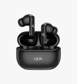 Linktech S160 ANC + ENC Bluetooth V6.0 Siyah Kablosuz TWS Kulaklık - 4x ENC mikrofon, 10mm Dinamik Sürücü, Type C Şarj