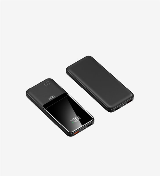 Linktech EF94 Strong 22.5W Siyah 9000mAh Powerbank - Type C, Micro USB, USB A, Akım Koruma, 2.1A Hızlı Şarj