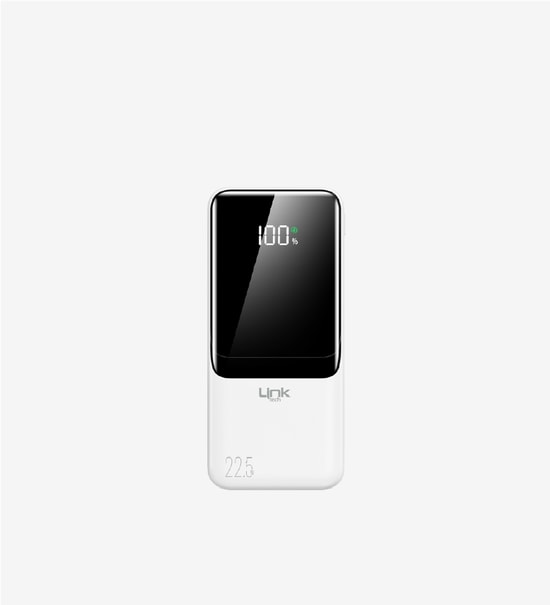 Linktech EF94 Strong 22.5W Siyah 9000mAh Powerbank - Type C, Micro USB, USB A, Akım Koruma, 2.1A Hızlı Şarj