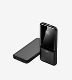 Linktech EF94 Strong 22.5W Siyah Çevre Dostu 9000mAh Powerbank - Type C, Micro USB, USB A, Akım Koruma, 2.1A Hızlı Şarj