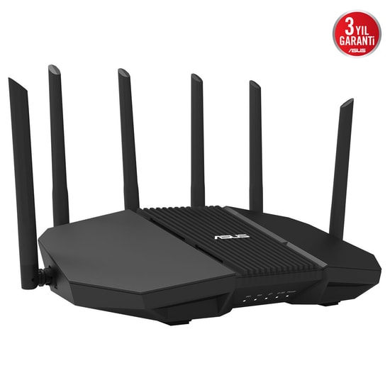 Asus RT-BE90U BE9400 Tri-Band WiFi 7 AiMesh Router - 9400 Mbps, 2.5G/10G Port, Güvenlik ve Ebeveyn Kontrolü