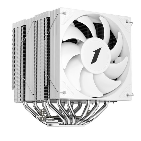 1st Player Cryo CY12D Beyaz 2x120mm İşlemci Hava Soğutucu (CY12D-WH) - 1900 RPM, 4 Pin PWM, AM5/LGA 1851-1700