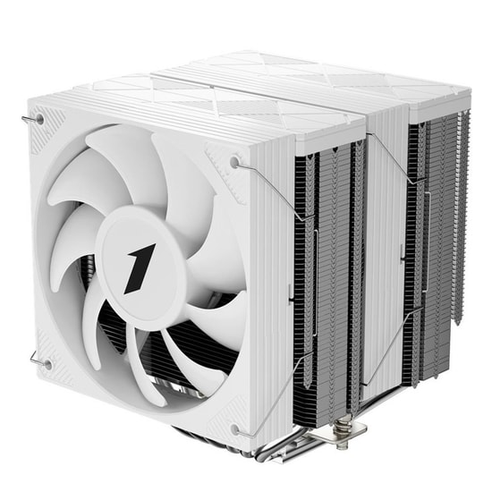 1st Player Cryo CY12D Beyaz 2x120mm İşlemci Hava Soğutucu (CY12D-WH) - 1900 RPM, 4 Pin PWM, AM5/LGA 1851-1700