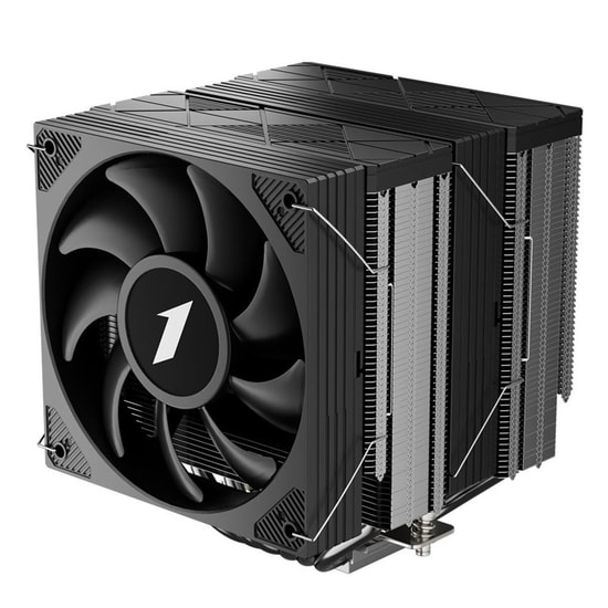 1st Player Cryo CY12D Siyah 2x120mm İşlemci Hava Soğutucu (CY12D-BK) - 1900 RPM, 4 Pin PWM, AM5/LGA 1851-1700