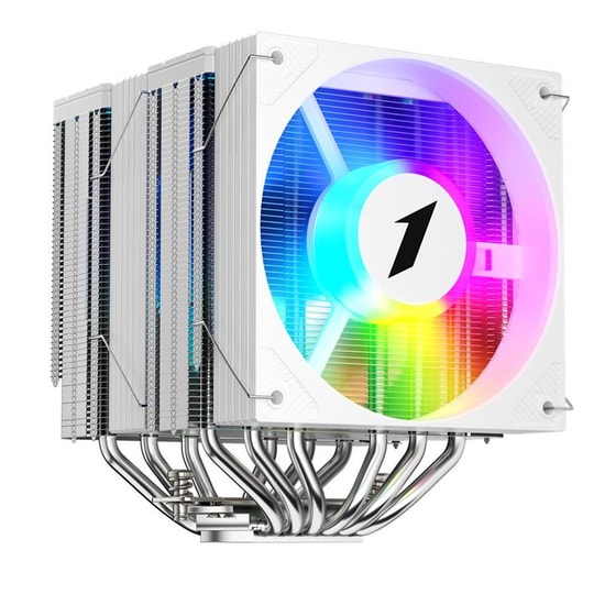 1st Player Cryo CY12LD Beyaz 2x120mm İşlemci Soğutucu (CY12LD-WH) - ARGB, 4 Pin PWM, AM5/LGA 1851-1700, 1900 RPM