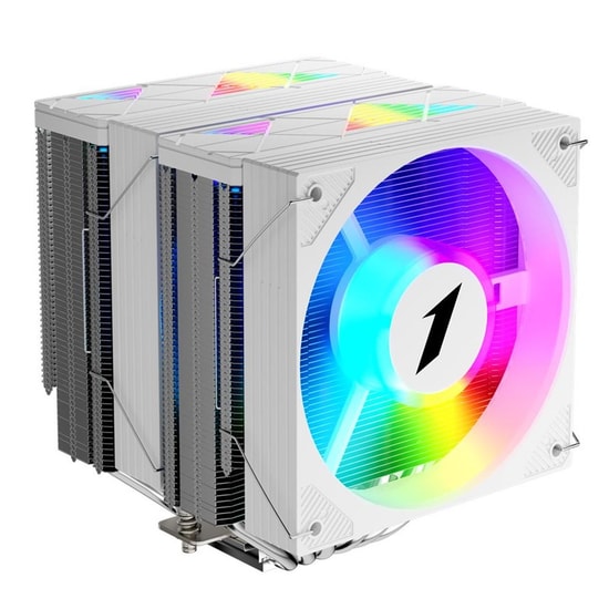 1st Player Cryo CY12LD Beyaz 2x120mm İşlemci Soğutucu (CY12LD-WH) - ARGB, 4 Pin PWM, AM5/LGA 1851-1700, 1900 RPM