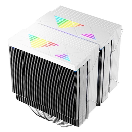 1st Player Cryo CY12LD Beyaz 2x120mm İşlemci Soğutucu (CY12LD-WH) - ARGB, 4 Pin PWM, AM5/LGA 1851-1700, 1900 RPM