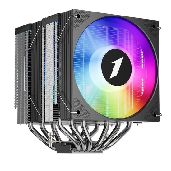 1st Player Cryo CY12LD Siyah 2x120mm İşlemci Soğutucu (CY12LD-BK) - ARGB, 4 Pin PWM, AM5/LGA 1851-1700, 1900 RPM